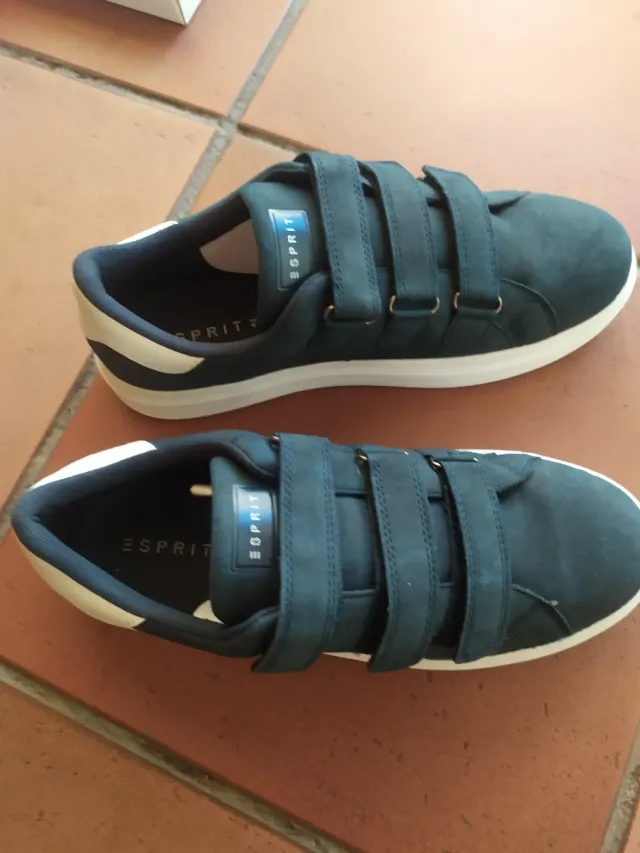Zapatillas Esprit velcro azul marino talla 41