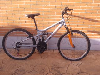 Bicicleta 24 Montaña Doble Suspensión