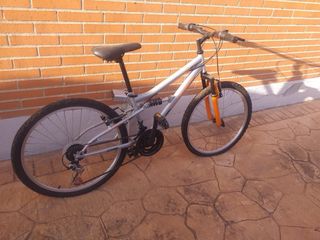 Bicicleta 24 Montaña Doble Suspensión
