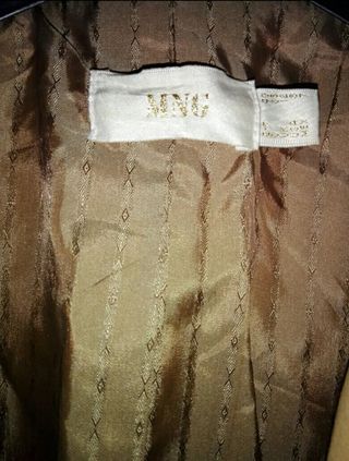 Chaqueta Beige Mujer