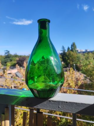 Bottiglia in vetro verde