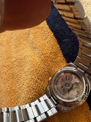 Reloj Seiko Automático 21 Joyas Sumergible 50M