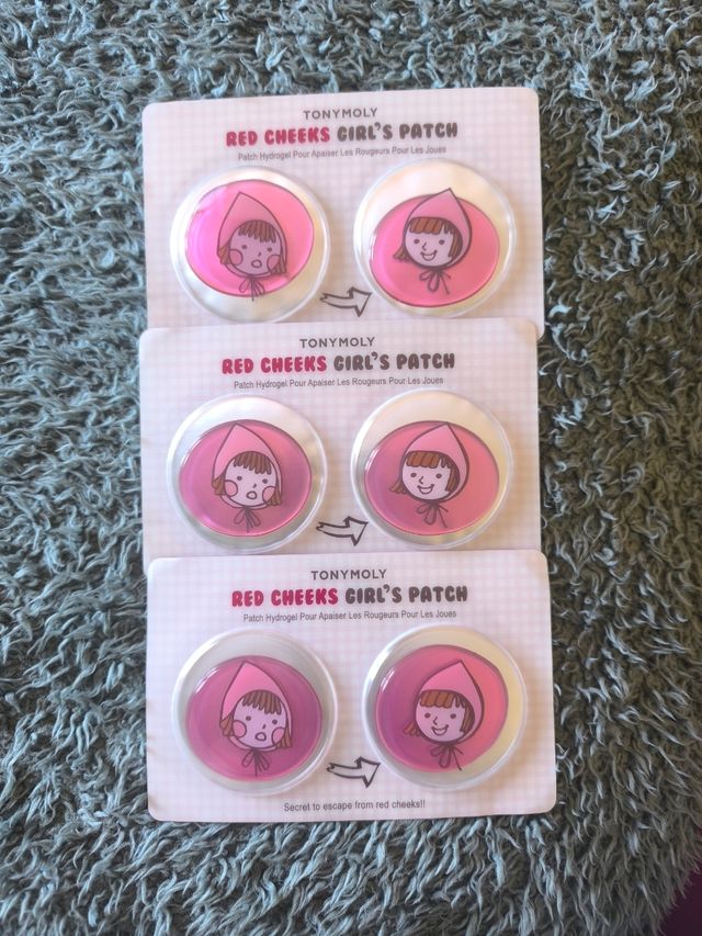 TONYMOLY Red Cheeks Girl's Patch (2 unidades)