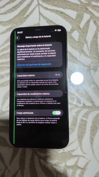 iPhone 12 Pro Max Gris/Plata