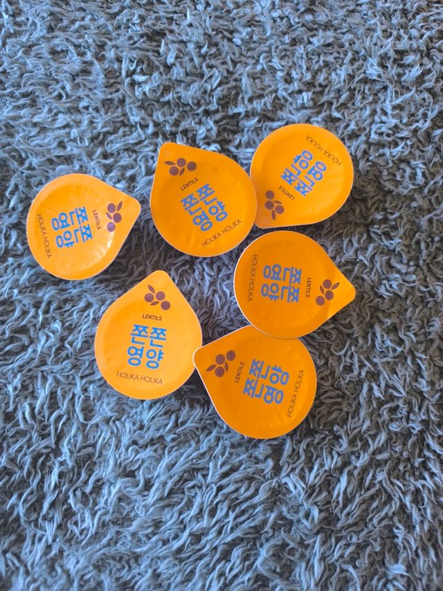 Holika Holika Mascarilla Facial Lentejas (6uds)