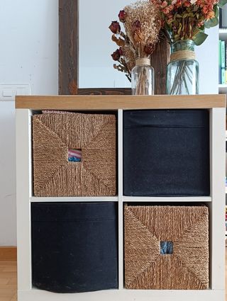Mueble recibidor Ikea customizado