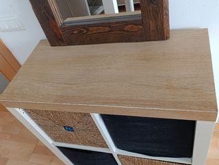 Mueble recibidor Ikea customizado