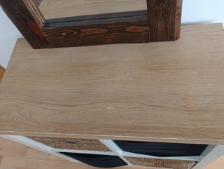Mueble recibidor Ikea customizado