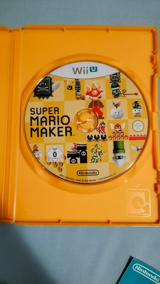 Super Mario Maker + artbook Wii U