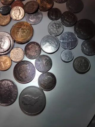 Colección Monedas Antiguas Variadas