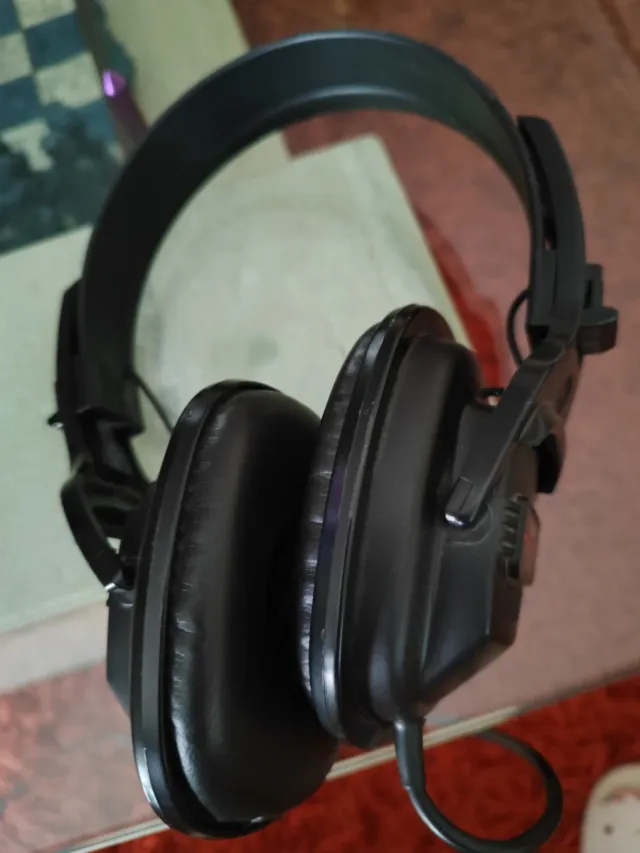 Cascos negros diadema vintag