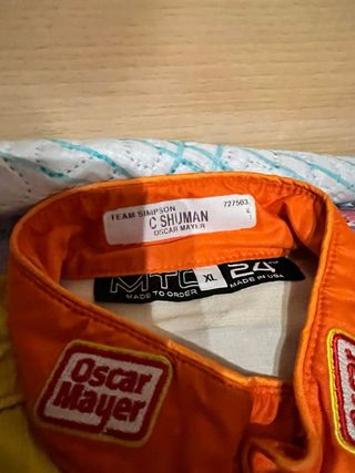 Mono Carreras Nascar Oscar Mayer Ford Mustang XL