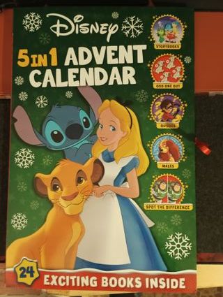 Disney Advent Calendario 2024 con 24 Libritos