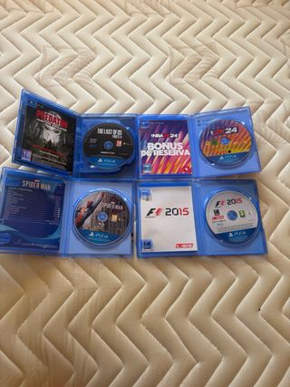 4 Juegos PS4: The Last of Us 2, NBA 2K24, Spider-M