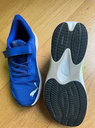 Tenis Puma Niño Talla 34 Azul