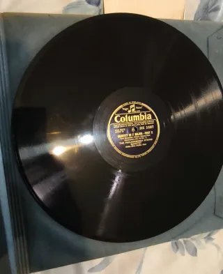 5 Discos de Pizarra Columbia DX 1067 Beethoven.