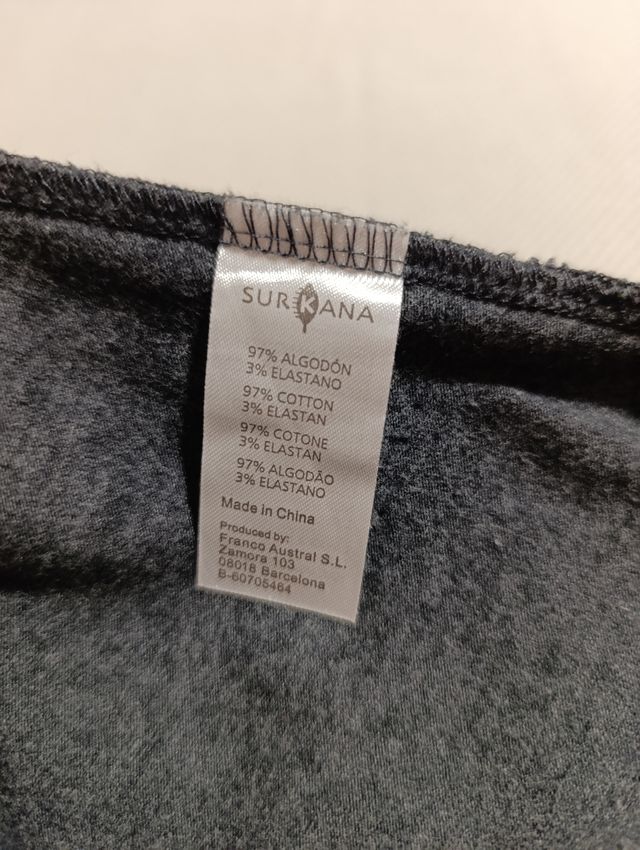 Leggings Surkana Talla S Gris
