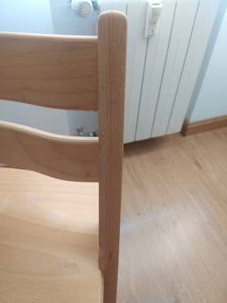 Silla Stokke Tripp Trapp Madera Haya