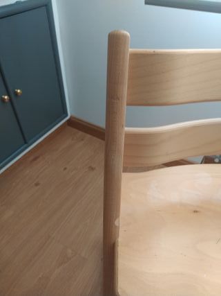 Silla Stokke Tripp Trapp Madera Haya