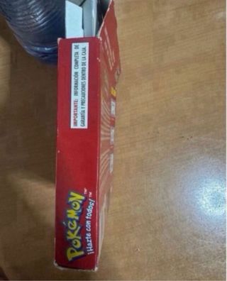 Pokémon Edición Roja + Guía Game Boy