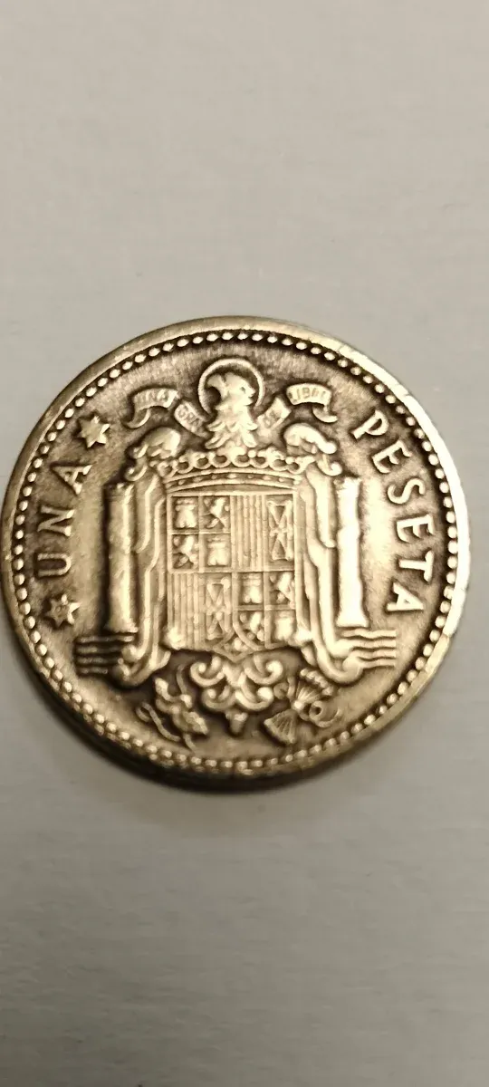 Una peseta 1953 Francisco Franco Caudillo