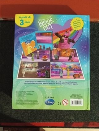 Disney Pixar Inside Out Libro Juego