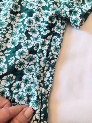 Mono corto estampado flores