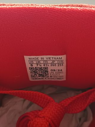 Adidas Campus Rojas Talla 42