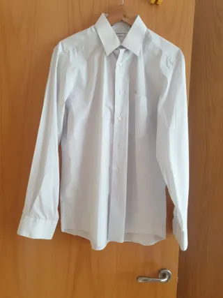 Traje de chaqueta gris perla