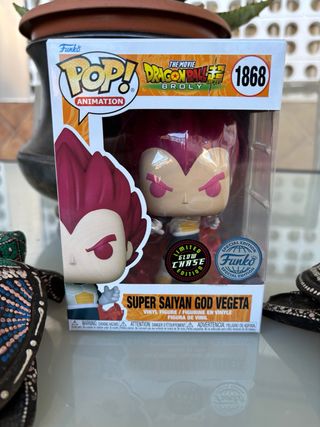 Funko Pop DBS Super Saiyan God Vegeta 1868 Chase