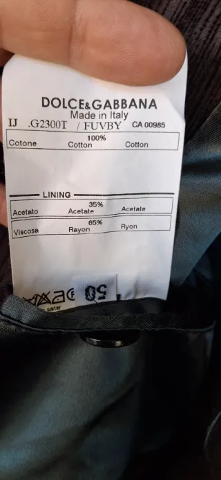 Giacca blazer Dolce&Gabbana taglia 50