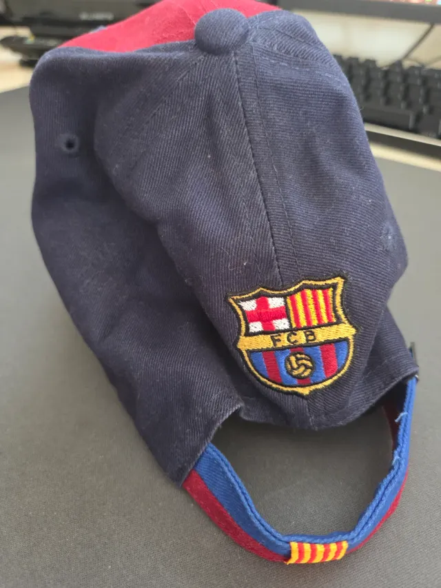 Gorra FC Barcelona Azul y Rojo