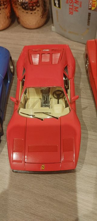 6 Ferraris escala 1:18