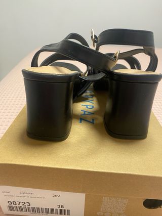 Sandalias MARYPAZ Negras Talla 38