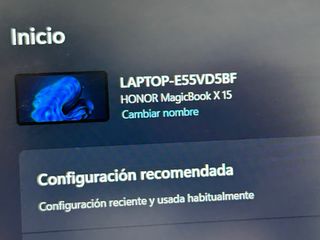 Honor MagicBook X15 i3 8GB RAM 256GB SSD 
