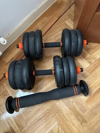 Pesas 35kg ajustables