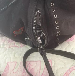 Bolso Desigual Negro Multicolor