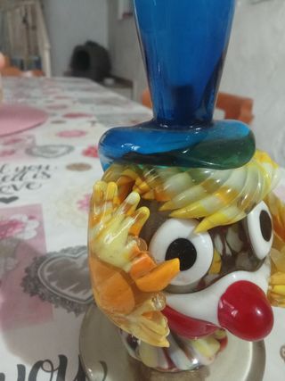 2 Soprammobili Vetro Murano Delfino e un fermacart