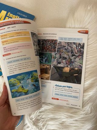 Libro inglés estudio y libro de ejercicios, más CD
