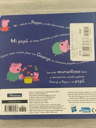 Cuentos sobre Pepa Pig y Papa Pig.