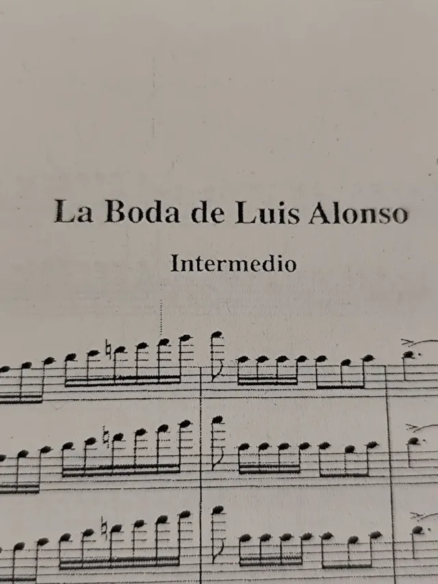 Partitura Director Orquesta