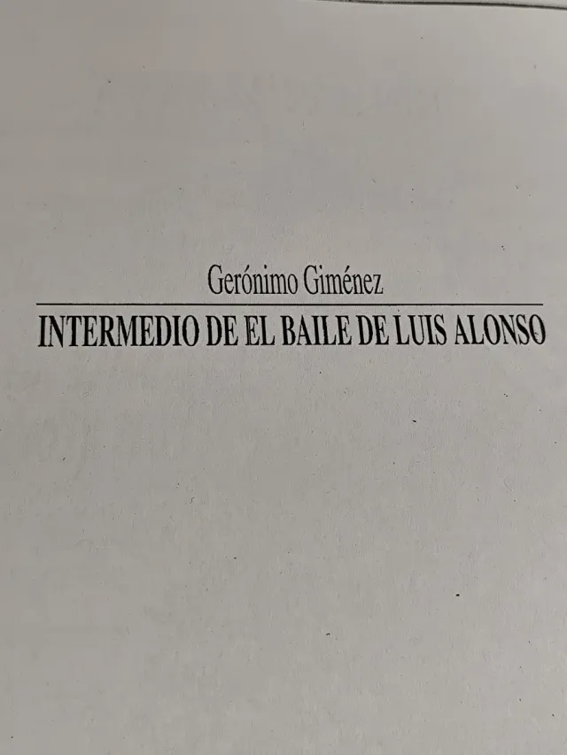 Partitura Director Orquesta