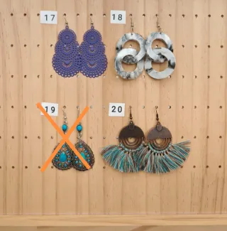 Orecchini da donna – 3€ al paio