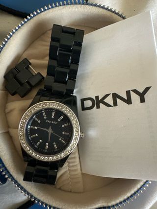 Reloj DKNY Negro con Bisel Brillante