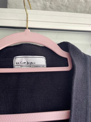 Chaqueta punto azul marinho L de Él Corte Inglés 