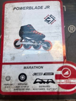 Patines Rollerblade Powerblade JR Marathon.Talla36