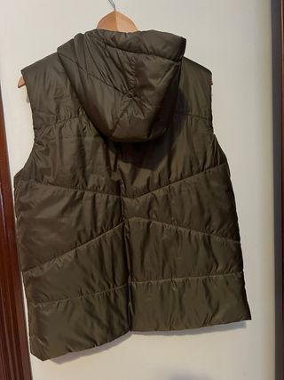 Chaleco acolchado mujer talla S reversible 