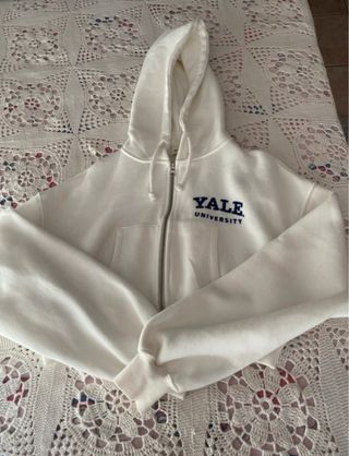 Sudadera Crop Yale
