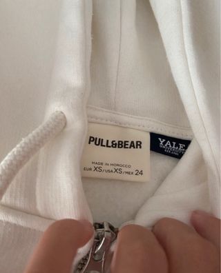 Sudadera Crop Yale