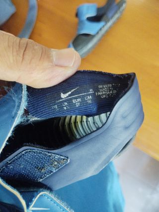 Sandalias Nike Niños Azul y Negro